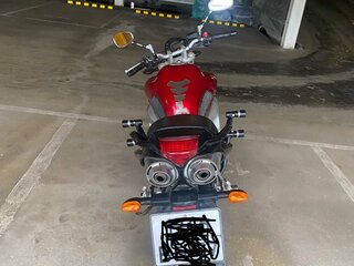 2008 Yamaha FZ6, красный, 390000 рублей, вид 3