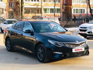 2019 Kia Optima IV Рестайлинг, чёрный, 1850000 рублей, вид 1