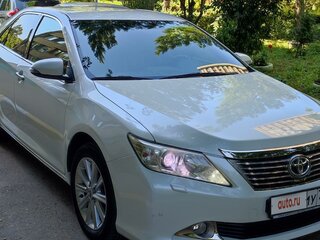 2012 Toyota Camry VII (XV50), белый, 1650000 рублей, вид 4