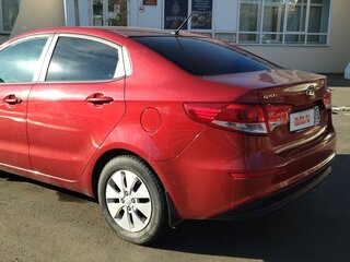2016 Kia Rio III Рестайлинг, красный, 1300000 рублей, вид 5