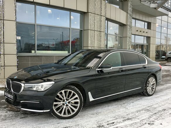 2015 BMW 7 серии 730Ld xDrive VI (G11/G12), чёрный