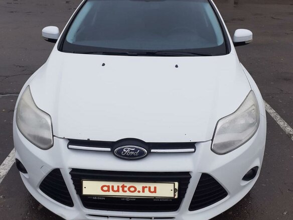 2012 Ford Focus III, белый, 870000 рублей