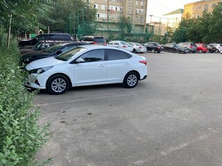 2021 Hyundai Solaris II Рестайлинг, белый, 1870000 рублей, вид 5