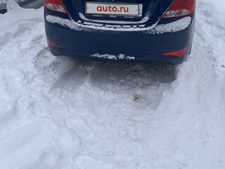 2016 Hyundai Solaris I Рестайлинг, синий, 1200000 рублей, вид 1