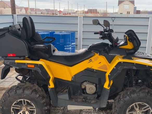 2016 Stels ATV-650 Guepard ST, жёлтый, 600000 рублей - вид 12