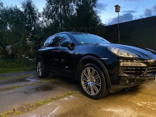 2010 Porsche Cayenne Diesel II (958), чёрный, 5150000 рублей, вид 2
