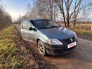 2013 Renault Logan I Рестайлинг, синий, 460000 рублей, вид 4