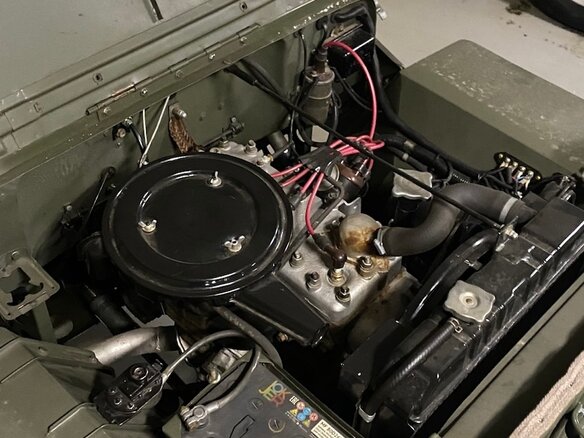 1942 Willys MB, зелёный - вид 13