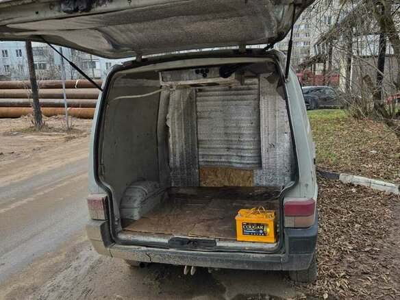 1992 Volkswagen Transporter T4, серый, 800000 рублей - вид 7