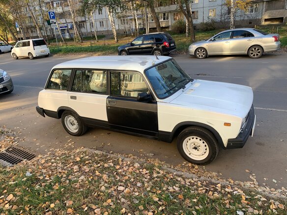 1993 Lada (ВАЗ) 2104 5-speed, белый, 120000 рублей - вид 1