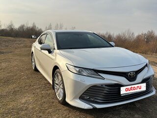 2020 Toyota Camry VIII (XV70), белый, 3000000 рублей, вид 4