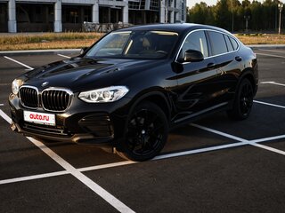 2020 BMW X4 20d II (G02), чёрный, 3900000 рублей, вид 1