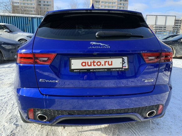2018 Jaguar E-Pace, синий - вид 6