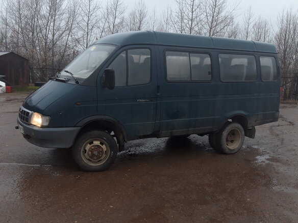 2002 ГАЗ ГАЗель (3221), зелёный, 350000 рублей - вид 2