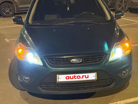 2008 Ford Focus II Рестайлинг, зелёный, 499999 рублей, вид 2