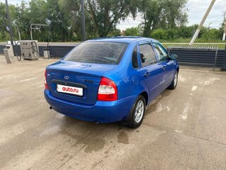 2007 Lada (ВАЗ) Kalina I, синий, 380000 рублей, вид 3