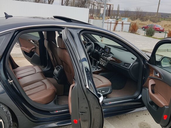 2016 Audi A6 IV (C7) Рестайлинг, синий, 3100000 рублей - вид 18