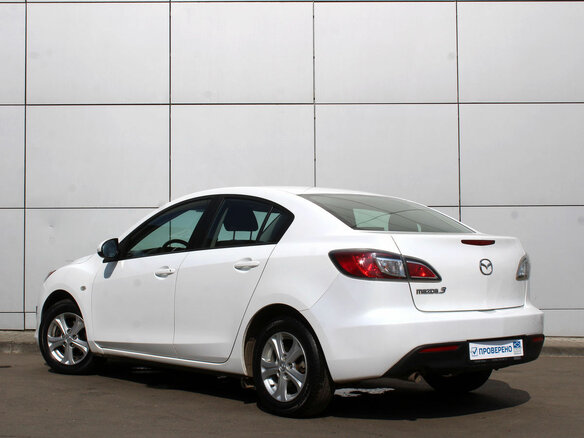 2011 Mazda 3 II (BL) Рестайлинг, белый - вид 3