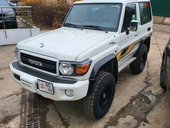 2022 Toyota Land Cruiser 71 70 Series Рестайлинг 1, белый, 7350000 рублей - вид 1
