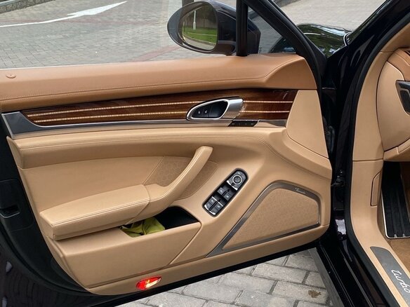 2013 Porsche Panamera Turbo Executive I Рестайлинг, фиолетовый, 3120000 рублей - вид 14