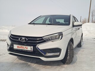 2023 Lada (ВАЗ) Vesta I Рестайлинг (NG), белый, 1500000 рублей, вид 1