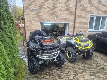 2016 Stels ATV-650 Guepard Trophy, чёрный, 530000 рублей, вид 5