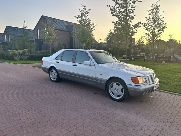 1995 Mercedes-Benz S-Класс 600 Long III (W140) Рестайлинг, белый, 5500000 рублей - вид 6