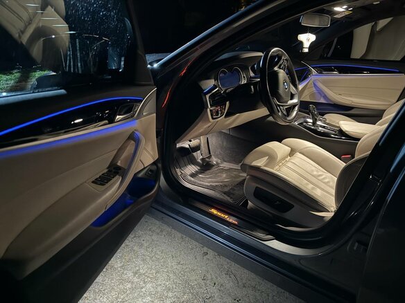 2017 BMW 5 серии 520d xDrive VII (G30/G31/G38), серый, 3200000 рублей - вид 6