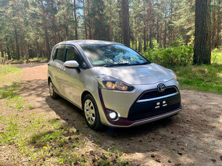 2016 Toyota Sienta II, серый, 1400000 рублей, вид 5