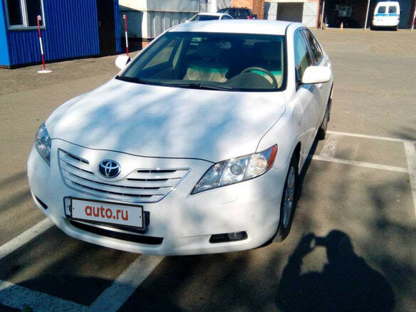 2006 Toyota Camry VI (XV40), белый - вид 3