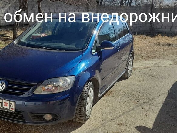 2008 Volkswagen Golf Plus I, синий, 500000 рублей