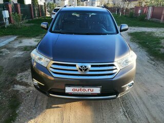 2013 Toyota Highlander II (XU40) Рестайлинг, серый, 2361417 рублей, вид 5