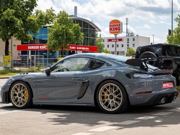 2025 Porsche Cayman GT4 RS II 718 (982), серый - вид 6