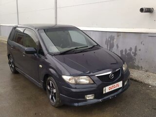 1999 Mazda Premacy I (CP), синий, 375000 рублей, вид 1