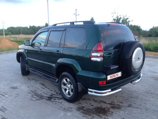 2003 Toyota Land Cruiser Prado 4-speed 120 Series, зелёный, 2100000 рублей, вид 3