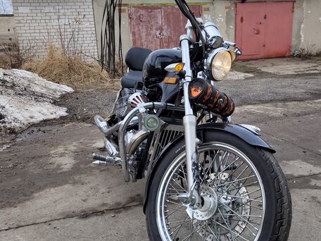 2003 Honda Shadow 600, чёрный, 290000 рублей, вид 3