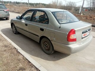 2008 Hyundai Accent ТагАЗ II, серебристый, 220000 рублей, вид 3