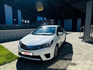 2014 Toyota Corolla XI (E160, E170, E180), белый, 1250000 рублей, вид 3