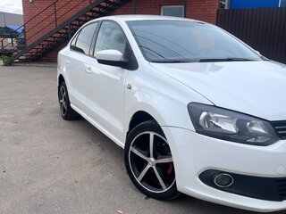 2013 Volkswagen Polo V, белый, 610000 рублей, вид 3