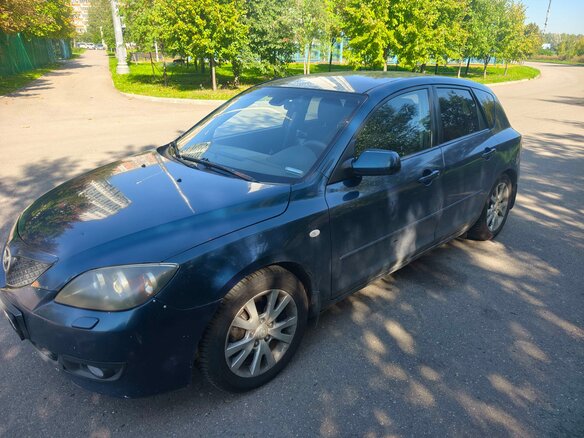 2007 Mazda 3 I (BK) Рестайлинг, зелёный, 235000 рублей - вид 5