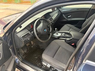 2008 BMW 5 серии 525i V (E60/E61) Рестайлинг, синий, 990000 рублей, вид 5