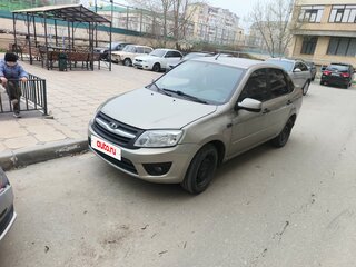 2013 Lada (ВАЗ) Granta I, бежевый, 370000 рублей, вид 1