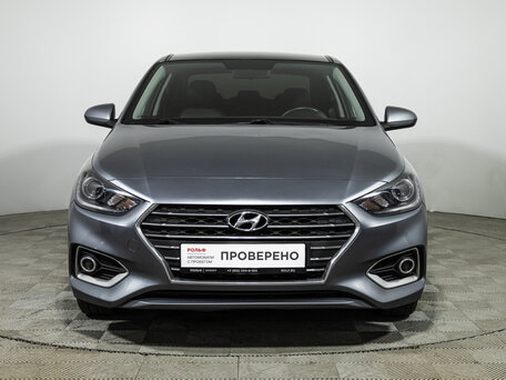 2018 Hyundai Solaris II, серый, 1069585 рублей, вид 2