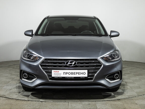 2018 Hyundai Solaris II, серый - вид 1