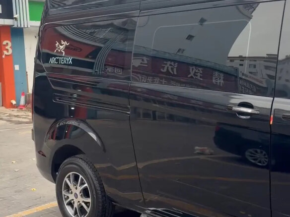 2023 Ford Transit Custom SWB I (China Market), чёрный - вид 2