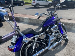 2006 Harley-Davidson Sportster 1200, синий, 605000 рублей, вид 3
