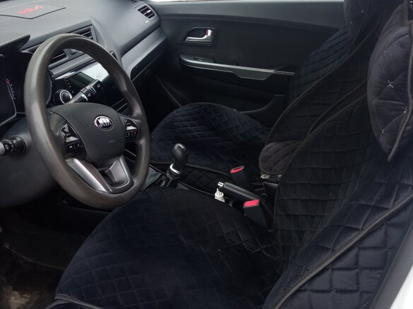 2013 Kia Rio 5-speed III, белый, 930000 рублей - вид 7