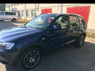 2014 BMW X3 20i xDrive II (F25), синий, 1100000 рублей, вид 5