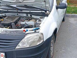 2012 Renault Logan I Рестайлинг, белый, 190000 рублей, вид 1