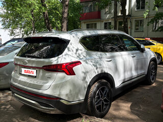 2021 Hyundai Santa Fe IV Рестайлинг, белый, 3440000 рублей, вид 3